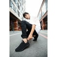 thumbnail image 3 of Men's Walking Shoes Ultra Lightweight Breathable Running Shoes Non Slip Athletic Fashion Sneakers All Black Size 12, 3 of 6