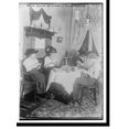 thumbnail image 2 of Historic Framed Print, Berlin . knitting for soldiers in Dr.'s Anteroom, 17-7/8" x 21-7/8", 2 of 9