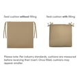 thumbnail image 3 of Blazing Needles 16-inch Indoor/Outdoor Round Chair Cushion, 16" x 16", Avocado 4 Count, 3 of 3