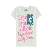 Angle View: Aeropostale Girls Glitter Nyc Graphic T-Shirt