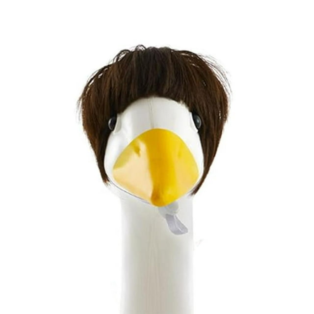Handmade Crochet American Goose Wig Hat with Cute Decoration New C6