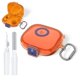 thumbnail image 1 of [Funda] Secure Lock Nimuw para Beats Powerbeats Pro 2, color naranja transparente, 1 of 8