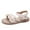 Off-White, variant on FLMEI Little Kids Girls Sandals Summer Weaving Princess Shoes for Girls Non-slip Beach Flats Sandals for Toddler