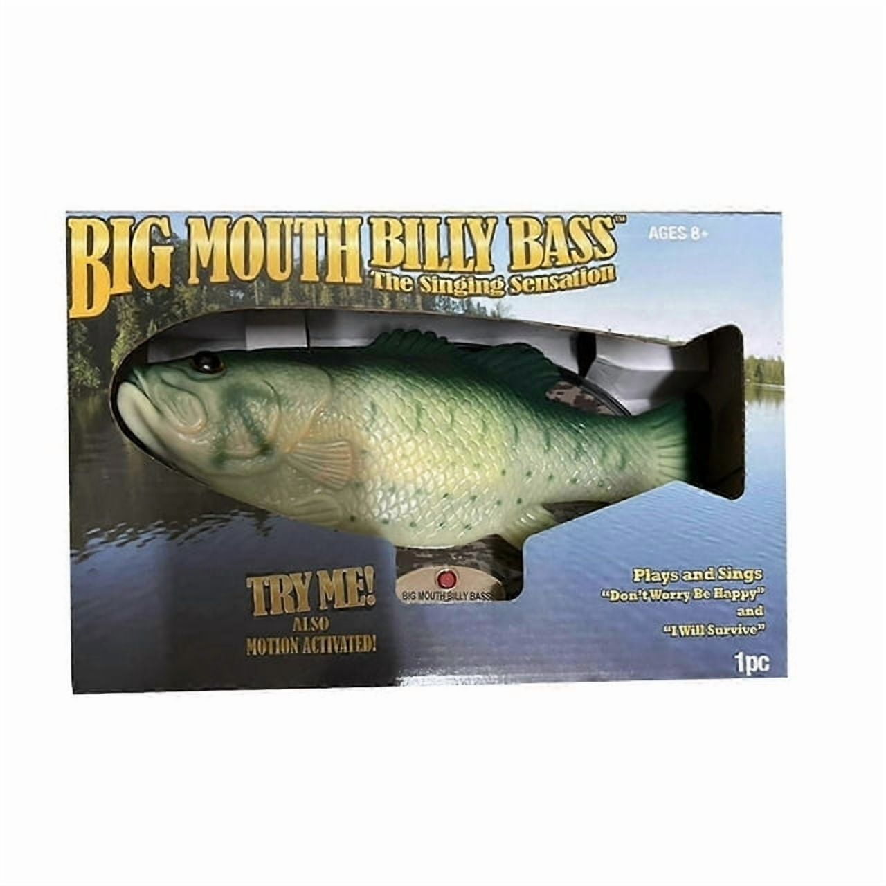 BIG MOUTH BILLY BASS Xmas限定版　ビックマウス Amazon.com: Big Mouth Billy Bass Sings for the Holidays! Motion