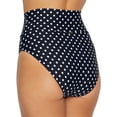 thumbnail image 2 of Printed Fold-Over High-Waist Bikini Bottom Swimsuit, 2 of 4