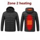 thumbnail image 1 of Chaquetas térmicas con capucha para hombre, abrigo con batería eléctrica USB, mangas largas, ropa cálida de invierno para exteriores, nuevo, 1 of 4