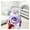 Purple, variant on Water Bottle with Straw Large Capacity Cute Bear Plastic Water Bottles with Strap Handle