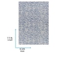 thumbnail image 6 of Livabliss Outdoor Rugs, 5x8 Eagean Modern Blue Area Rug for Patio, Porch, Deck, Backyard, Waterproof Indoor Outdoor Carpet (5'3" x 7'7"), 6 of 7