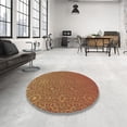 thumbnail image 4 of Ahgly Company Machine Washable Indoor Rectangle Transitional Yellow Area Rugs, 7' x 10', 4 of 7