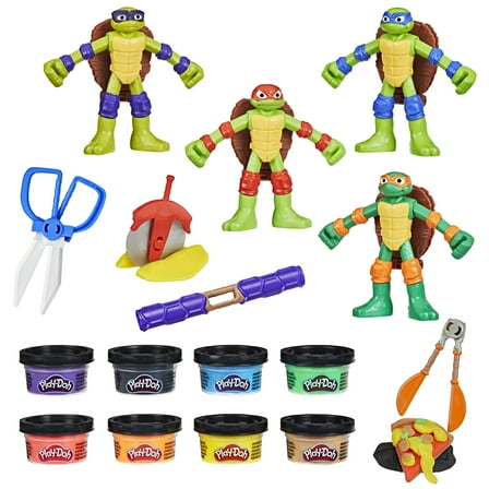 Play-Doh Teenage Mutant Ninja Turtles Cowabunga Creations Toy for Boys & Girls,  Ages 4 and up