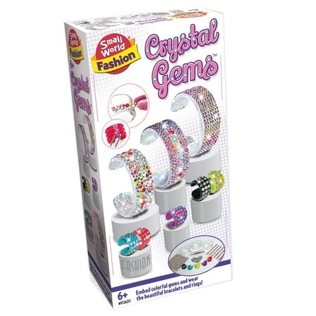 Small World Toys Crystal Gems Bracelet Making Kit