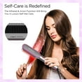 thumbnail image 4 of Hair Straightener Brush, Infrared Ionic Hair Straightening Brush, 13 Heat Settings with LED Screen & Anti-Scald & Auto-Off, Fast Heating Comb for Home Salon, 4 of 6
