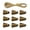Green bronze, variant on Traditional Celebratory Iron Bells Pack Includes 5M Cord Old Sounding Ornamentation