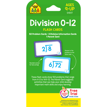 School Zone Publishing School Zone Flash Cards, 1 ea