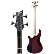 Mitchell MB200 Modern Rock Bass Guitar With Active EQ - Blood Red