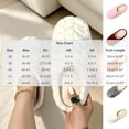 thumbnail image 3 of POROPL Slippers for Women,Fuzzy Slippers Warm Soft Indoor Non-Slip Quiet Sole House Shoes, 3 of 5