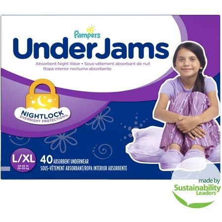 Pampers Underjams Sz 8 Girl Big Pk