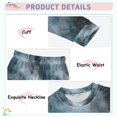 thumbnail image 3 of FORMRS Toddler Unisex Long Sleeve Top and Pants Pajama Set 2-Piece Sleepwear, Sizes 18M-8Y, Watercolor Sky Pattern, 3 of 6