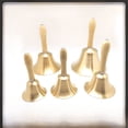 thumbnail image 1 of Sonajeros de mano con mango de madera Sonajeros de mano con boca de campana de mango de madera Estilo retro Campana de clase Super Ring Instrumentos musicales Sonajeros de mano de metal, 1 of 5