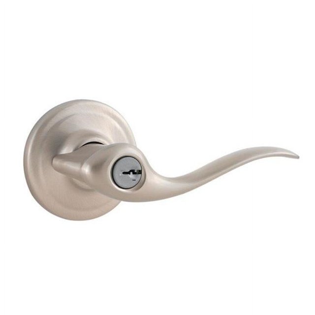 Weiser 9GLA5350-080 Toluca Entry Lever Lock Satin Nickel