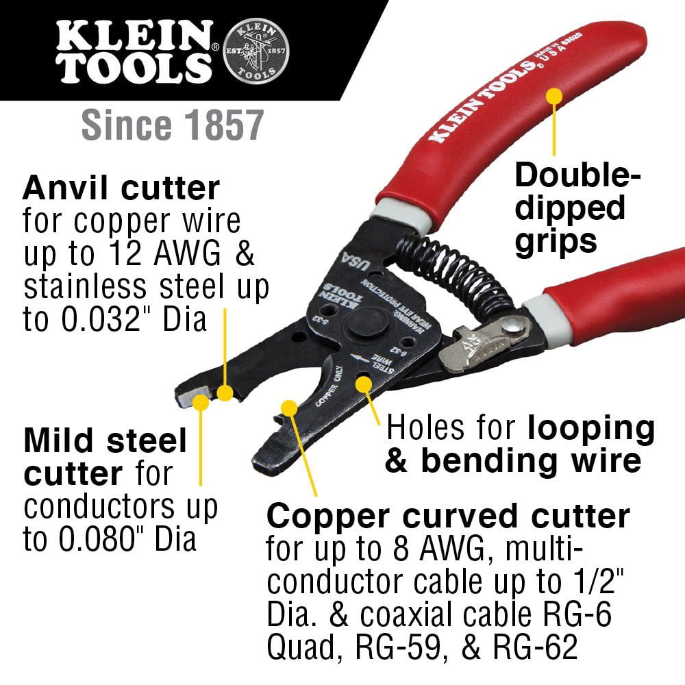 Klein Tools VDV011-852 3-Piece Coax Cable Installation Kit with Hip Pouch
