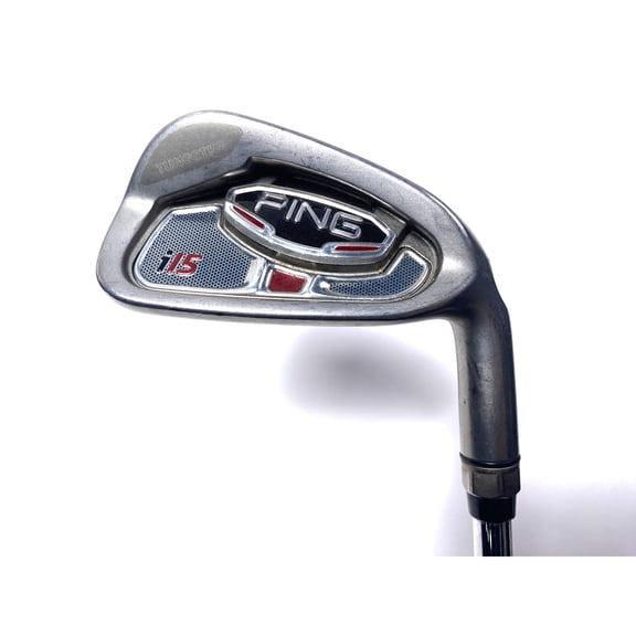 Pre-Owned Ping i15 Single 7 Iron Fitter Green Dot 2* Up AWT Stiff Steel Mens RH