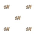 thumbnail image 3 of Jumpingount Catch Clip Side Sweet Korean Hairpin Mini Crystal Ins Hair Claw Jewelry Bang para mujeres Shopping Picnic White-Mini Type2 NO2, 3 of 6
