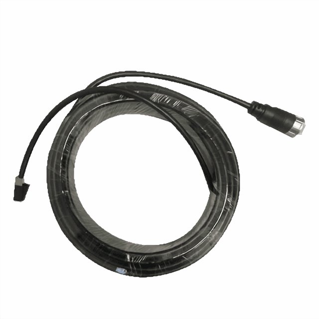 Furuno Ethernet Cable 001-647-000-00 Fits TZtouchXL Multi Function Display; Non-Waterproof RJ45 To Waterproof RJ45 Connectors; 10 Meter Length; Black
