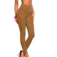 thumbnail image 3 of REALiKUN Leggings for Women Lounge No See Through Workout Yoga Pants High Waisted Soft Compression, 3 of 4