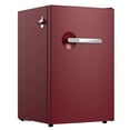 thumbnail image 4 of Frigidaire 4.5 cu. ft. retro compact fridge built-in side bottle opener W: 21.65" x L: 22.24" X H: 32.91" (Merlot), 4 of 6