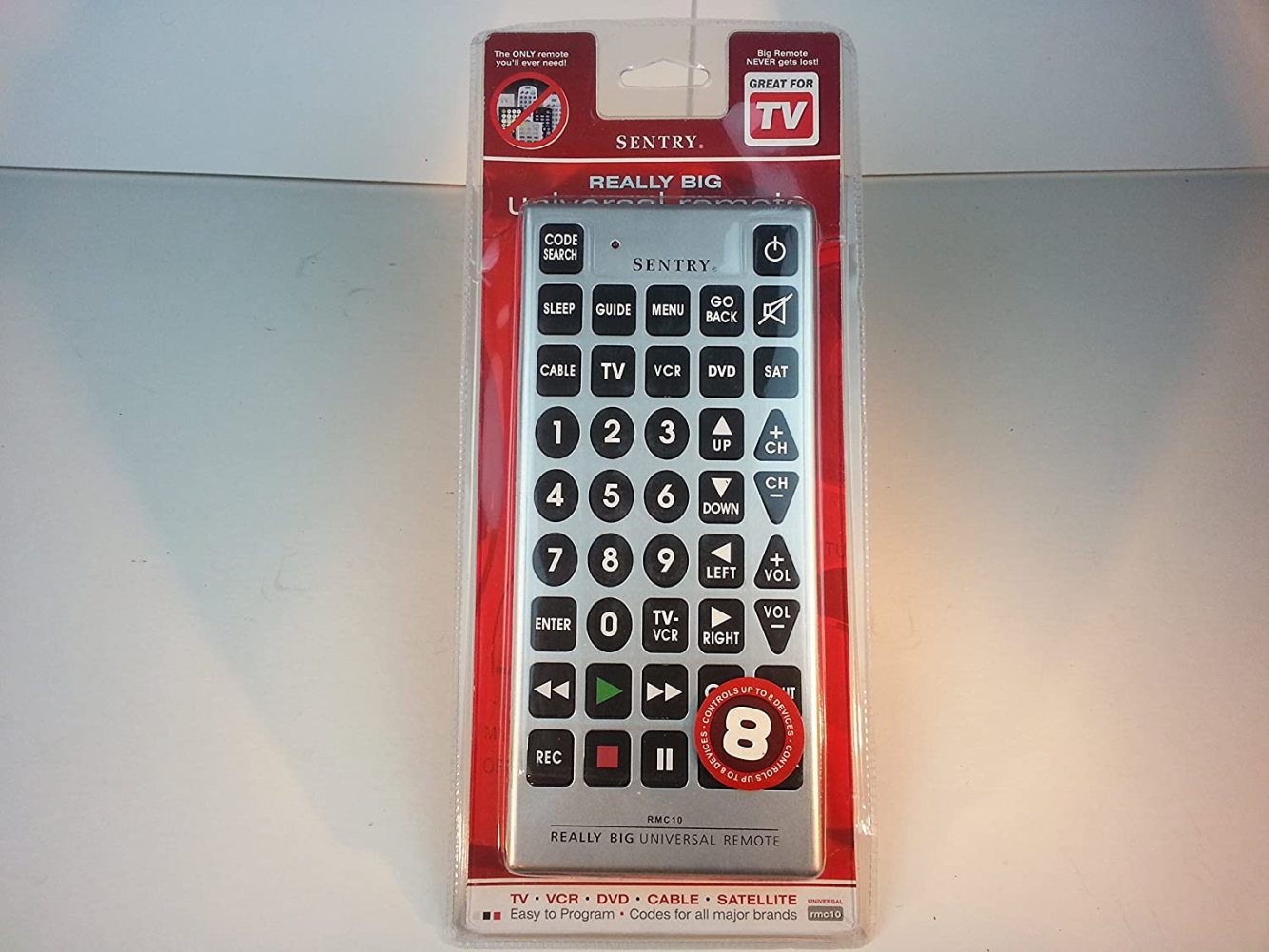 LueInJoy Sentry RMC10 Universal Jumbo Remote Control