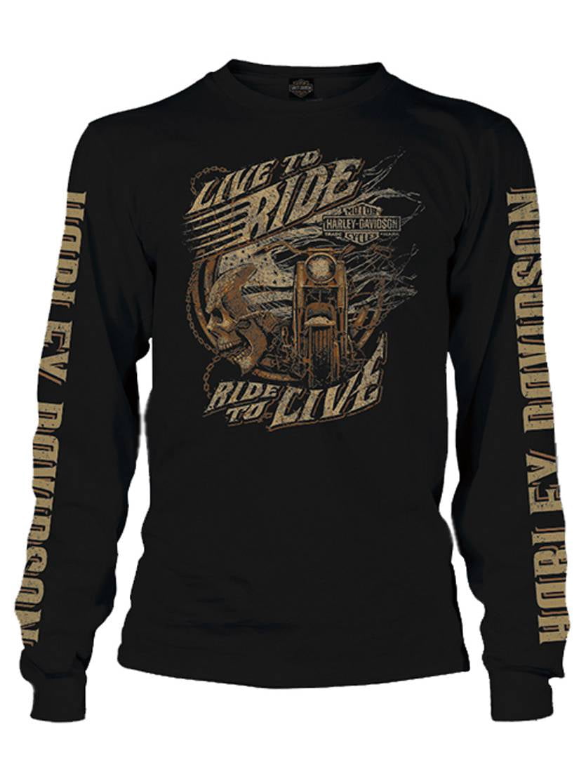 Harley-Davidson Men's Distressed Live 