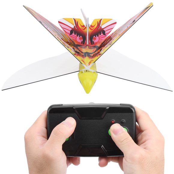 Juguete Volador E-Bird, Juguete de Pájaro Volador Con Luces LED Brillantes RC Toys 21 x 27cm / 8.3 x 10.6 pulgadas Material divertido Epp para niños niños para parque