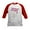 Red/White, variant on CafePress - Anti Valentine Club Coupon Baseball Jersey - Kids Cotton Baseball Jersey, 3/4 Sleeve Shirt