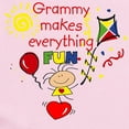 thumbnail image 2 of CafePress - Grammy Fun Girl Infant Bodysuit - Baby Light Bodysuit, Size Newborn - 24 Months, 2 of 4