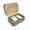 Gray, variant on 2 Slots Exquisite Watches Storage Box Holder Dustproof Anti-scratch for Personal