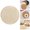 Beige, variant on HWHCGZ Boho Round Paper Placemats 15'' , Rustic Woven Fade-Safe Tablemats, Braided Placemats for Home, Cafe or Events, Green
