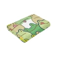 thumbnail image 6 of Kll Fleece Blanket Plush Throw Blanket Cartoon Frog,Soft Fuzzy Cozy Flannel Blanket For Couch Sofa Bed.(60"X50"), 6 of 9