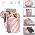 thumbnail image 5 of Travel Cooler Bag - Pink and Gold Marble Texture Camping Beer Cooler Backpack with Bottle Opener- Waterproof Insulated Picnic Backpacks - Cooler Bag for Beach, 5 of 6
