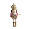 thumbnail image 3 of GUOOL Ornement Casse-Noisette de Noël Statue Décorative en Résine pour Table Maison Fête Rose, 3 of 9
