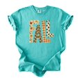 thumbnail image 5 of Fall Shirt for Women Leopard Floral Gingham Polka Dot Graphic Tee, Pepper Shirt, 2XL, 5 of 8