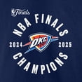 thumbnail image 4 of Men's Fanatics  Navy Oklahoma City Thunder 2025 NBA Finals Champions Offensive Rebound T-Shirt, 4 of 4