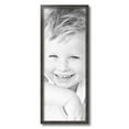 thumbnail image 2 of ArtToFrames 10" x 26" Dark Brown Picture Frame, 10x26 inch Brown Wood Poster Frame (WOM-4757), 2 of 7