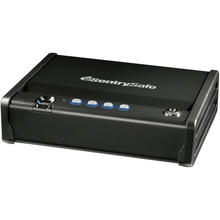 SentrySafe Pistol Safe, Quick Access Biometric Gun Safe, Single Gun Capacity, QAP1BE