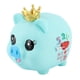 thumbnail image 2 of Alcancía con forma de cerdito azul adorable para niños: regalo perfecto para niños, 2 of 8