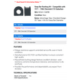 thumbnail image 2 of Sway Bar Bushing Kit - Compatible with 1971 - 1986 Chevy C10 Suburban 1972 1973 1974 1975 1976 1977 1978 1979 1980 1981 1982 1983 1984 1985, 2 of 2