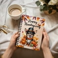 thumbnail image 3 of Happy Thanksgiving Chihuahua Welcome Thankful Fall Autumn Pumpkin Spiral Bound Journal Dog Lover Gifts Idea 5x7in Spiral Notebook - 02021, 3 of 5