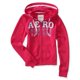 thumbnail image 1 of Sudadera con capucha Aeropostale Eighty Seven para mujer rosa extragrande, 1 of 2