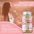 thumbnail image 4 of High Potency D3 5000 IU - Strengthen Bones, Support Muscle Function, Enhance Immunity - 120 Capsules, 4 of 7