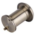 thumbnail image 1 of Home Security Optical Glass 220 Degree Wide Angle Door Scope Viewer (Bronze), 1 of 10